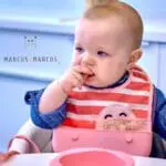 Marcus & Marcus 2τμχ. Σαλιάρες Σιλικόνης Τravel Pokey Ροζ - Image 2