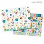 abc Χαλί 2 όψεων Δραστηριοτήτων marcus marcus Μεγάλο playmat Αφρού 200 x 150 Χ 1cm