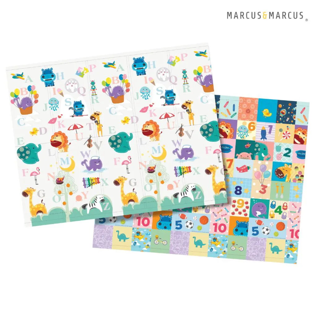 abc Χαλί 2 όψεων Δραστηριοτήτων marcus marcus Μεγάλο playmat Αφρού 200 x 150 Χ 1cm abc Χαλί 2 όψεων Δραστηριοτήτων marcus marcus Μεγάλο playmat Αφρού 200 x 150 Χ 1cm