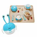 Berz Σετ 5 σε 1 Μπολ Φαγητού Γαλάζιο Καβουράκι Dinnerware