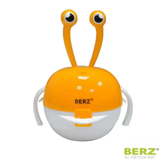 berz Σετ 5 σε 1 Μπολ Φαγητού Πορτοκαλί Καβουράκι dinnerware 5