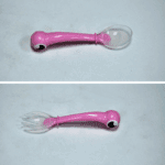 berz Σετ 5 σε 1 Μπολ Φαγητού Ροζ Καβουράκι dinnerware 3