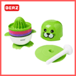 berz Σετ 7 σε 1 Προετοιμασίας tροφών cartoon grinder Πράσινο 8