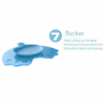 BERZ Σετ 7 σε 1 Προετοιμασίας Tροφών Cartoon Grinder Πράσινο - Image 2