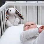 bibi Λαγουδάκι Νανουρίσματος με Χτύπους Καρδιάς Λευκούς Ήχους zazu 10