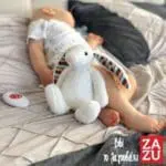 ZAZU BIBI Λούτρινο Κουνελάκι με Αισθητήρα Ήχου & Χαλαρωτικές Μελωδίες - Image 6