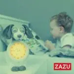 davy Σκυλάκι Εκπαιδευτής Ξυπνήματος Ύπνου Ρολόι Ξυπνητήρι Εκμάθησης Φως Νυκτός usb zazu 2