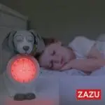 davy Σκυλάκι Εκπαιδευτής Ξυπνήματος Ύπνου Ρολόι Ξυπνητήρι Εκμάθησης Φως Νυκτός usb zazu 4