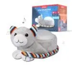 kiki Γατούλα Προβολέας Αστεριών με Χτύπους Καρδιάς Λευκούς Ήχους zazu 4