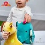 Marcus & Marcus Ollie Ελεφαντάκι Λούτρινo με 5 διαφορετικές υφές - Image 6