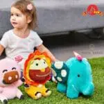 ollie Ελεφαντάκι λούτρινo με 5 διαφορετικές υφές marcus marcus 3