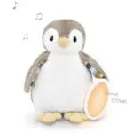 Zazu Phoebe Πιγκουίνος Ύπνου με Εγγραφή Φωνής Λευκούς Ήχους & Φως Νυκτός