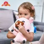 pokey Γουρουνάκι λούτρινo με 5 διαφορετικές υφές marcus marcus 10