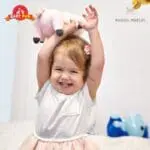 pokey Γουρουνάκι λούτρινo με 5 διαφορετικές υφές marcus marcus 8