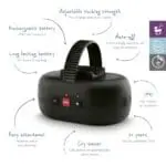 zazu rocker robby Συσκευή Δόνησης Επαναφορτιζόμενη για Καρότσι 8