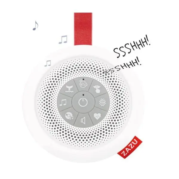 zazu suzy Φορητή Συσκευή Ύπνου με 6 Λευκούς ήχους σσσςςςς Χτύπο Καρδιάς 1