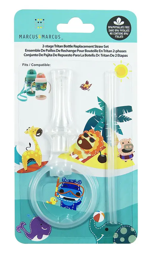 Ανταλλακτικό Καλαμάκι Σιλικόνης για μπουκάλι mnmbb30 2 stage tritan marcus marcus