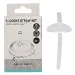 Ανταλλακτικό Σετ Καλαμάκι Σιλικόνης απεμπλοκής Θηλής 6m για Μπιμπερό ppsu Μπουκάλια marcus marcus 6