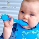 Βρεφικό kουτάλι Σιλικόνης 6m feeding spoon Ιπποπόταμος marcus marcus 1