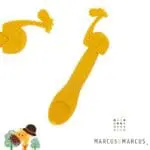 Μarcus & Marcus Βρεφικό Kουτάλι Σιλικόνης 6m+ Feeding Spoon Καμηλοπάρδαλη - Image 4