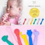 Μarcus & Marcus Βρεφικό Kουτάλι Σιλικόνης 6m+ Feeding Spoon Φάλαινα - Image 4