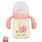 Εκπαιδευτικό Ποτηράκι Μπουκάλι 3 σε 1 ppsu σε 3 stage 180ml Ροζ Μarcus Μarcus 13