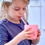 Marcus & Marcus Καλαμάκια Σιλικόνης 6 τμχ. με Βουρτσάκι Πολύχρωμα Επαναχρησιμοποιήσιμα - Image 6