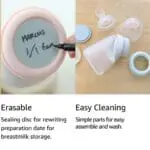 Marcus & Marcus Μπιμπερό Ιατρικής Σιλικόνης 240ml Peach - Image 6