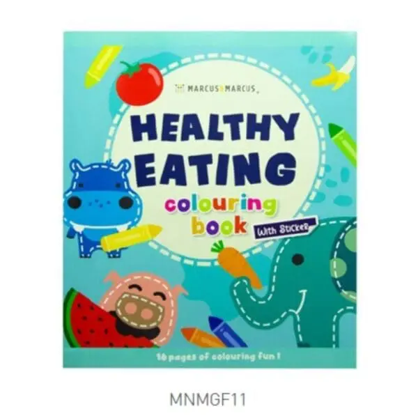 Μπλοκ zωγραφικής Αυτοκόλλητα για νήπια Υγιεινής Διατροφής marcus marcus 1