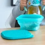 Μπολ Σιλικόνης Πτυσσόμενο snack container Πράσινο marcus marcus 7