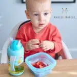 Μπολ Σιλικόνης Πτυσσόμενο snack container Πράσινο marcus marcus 8