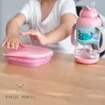 Μπολ Σιλικόνης Πτυσσόμενο snack container Ροζ marcus marcus 5