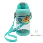 Μπουκάλι 2 stage Καλαμάκι Βαρίδι Λαβές Ιμάντα tritan straw bottle Μπλε marcus marcus 13