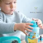 Marcus & Marcus Μπουκάλι 2 STAGE Καλαμάκι-Βαρίδι Tritan Τιρκουάζ - Image 7