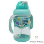 Μπουκάλι 2 stage Καλαμάκι Βαρίδι Λαβές Ιμάντα tritan straw bottle Μπλε marcus marcus 17