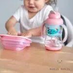 Marcus & Marcus Μπουκάλι 2 STAGE Καλαμάκι-Βαρίδι Tritan Ροζ - Image 3