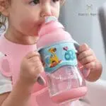 Marcus & Marcus Μπουκάλι 2 STAGE Καλαμάκι-Βαρίδι Tritan Ροζ - Image 7