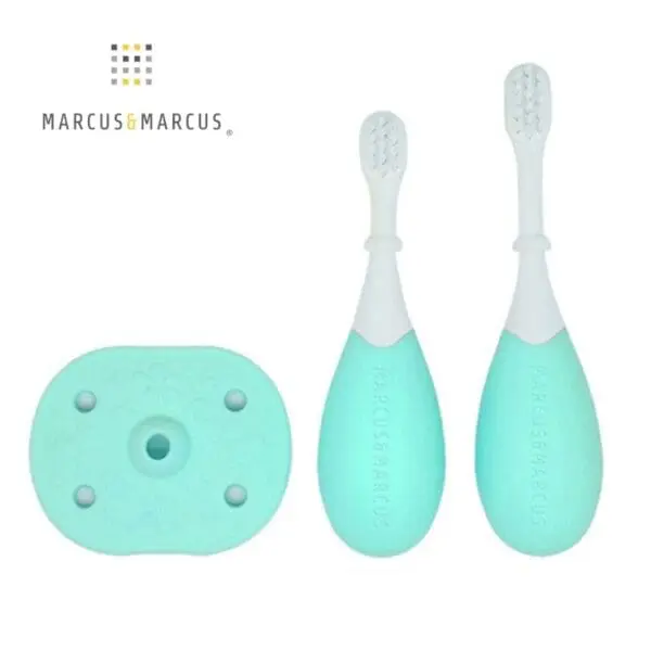 Οδοντόβουρτσες σιλικόνης palm grasp training Μπλε marcus marcus