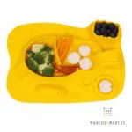 Πιάτο Σιλικόνης amusemat Κίτρινο marcus marcus