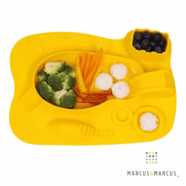 Πιάτο Σιλικόνης amusemat Κίτρινο marcus marcus