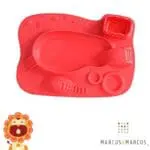 Πιάτο Σιλικόνης amusemat Κόκκινο marcus marcus 2