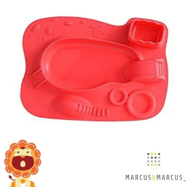 Πιάτο Σιλικόνης amusemat Κόκκινο marcus marcus 2