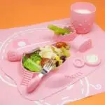 Marcus & Marcus Πιάτο Σιλικόνης Amusemat Ροζ - Image 4