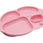 Πιάτο Σιλικόνης yummy dips Βεντούζα Ροζ marcus marcus
