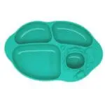 Πιάτο Σιλικόνης yummy dips Βεντούζα πράσινο marcus marcus 6