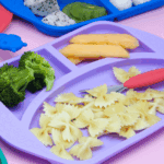 Πιάτο Σιλικόνης με διαχωριστικά divided Λιλά marcus marcus 3