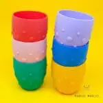 Ποτήρι Σιλικόνης training cup Λιλά marcus marcus 3