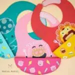 Marcus & Marcus Σαλιάρα Σιλικόνης Marcus Κόκκινη - Image 4