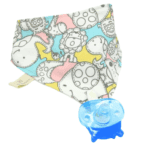 Marcus & Marcus Σετ Πιπίλα Σιλικόνης & Σαλιάρα Βαμβακερή Lucas Hippo - Image 3