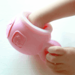 Marcus & Marcus Σνακ Μπολ Σιλικόνης με Καπάκι Σχισμής Ροζ - Image 4